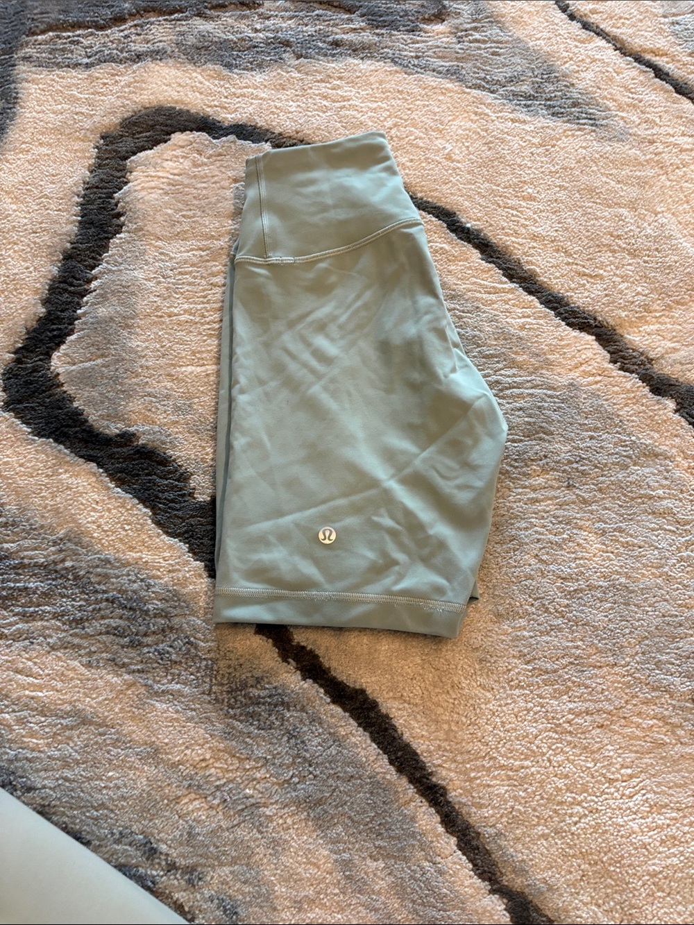 lululemon athletica Sage Green Bike Shorts